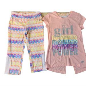 Marika Girl’s athletic outfit size 7/8 pink